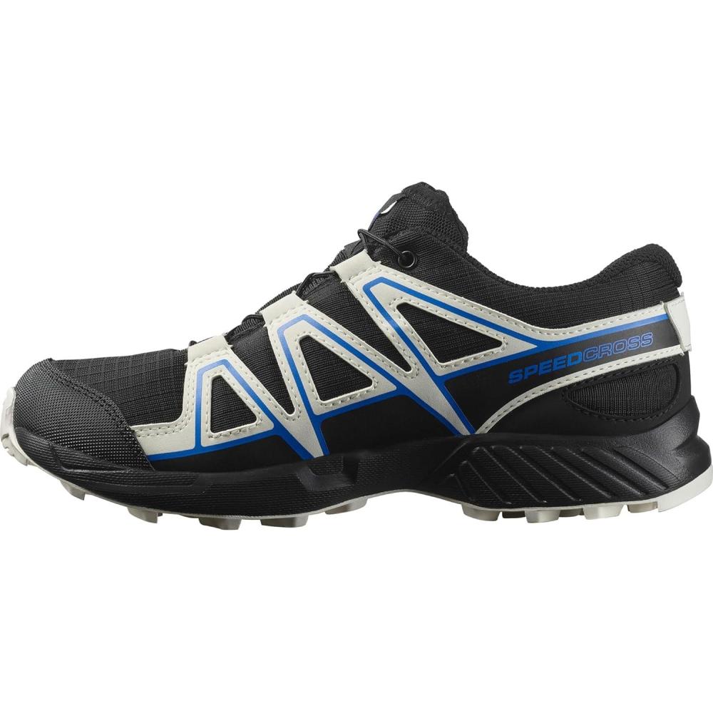 image:imageSalomon SPEEDCROSS CLIMASALOMON WATERPROOF Shoes for KidsBlackVanilla IceFrench Blue