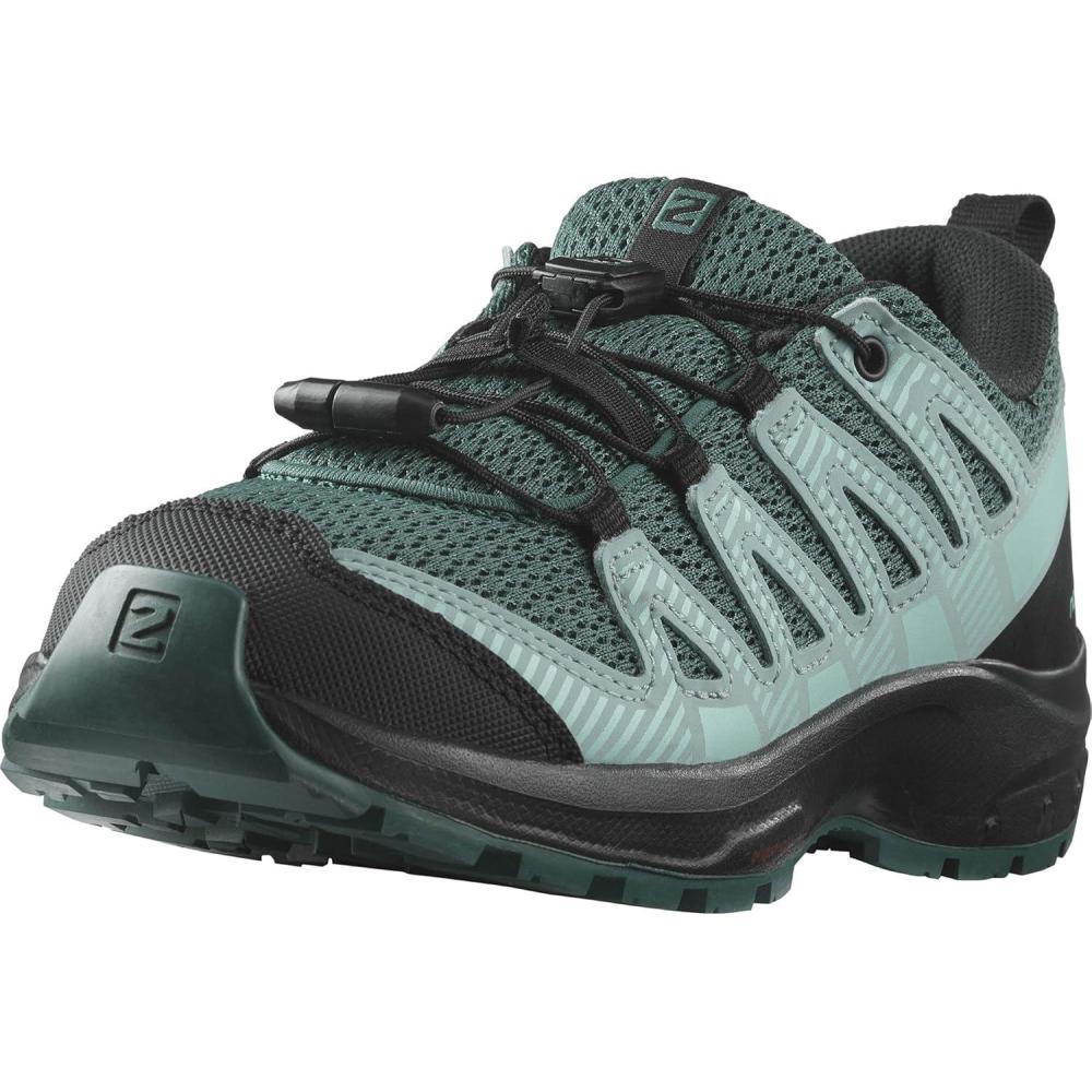 image:imageSalomon UnisexChild Salomon Kids Xa Pro V8 Trail Running ShoesStargazerBlackBlue Radiance