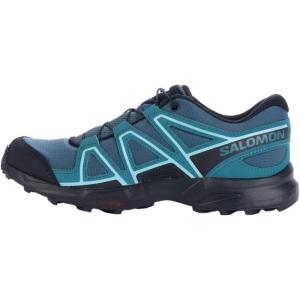 Salomon Kids Speedcross J Unisex Trail Running Shoe(Stargazer/Black/Harbor Blue)