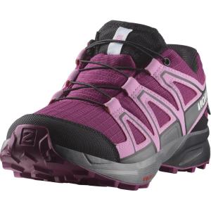 Salomon SPEEDCROSS CLIMASALOMON™ WATERPROOF Shoes for Kids(Plum Caspia/Orchid Bouquet/Black)