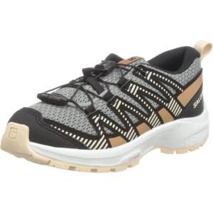 Salomon Unisex-Child Salomon Kids Xa Pro V8 Trail Running Shoes(Monument Mocha Mousse Sun Kiss)