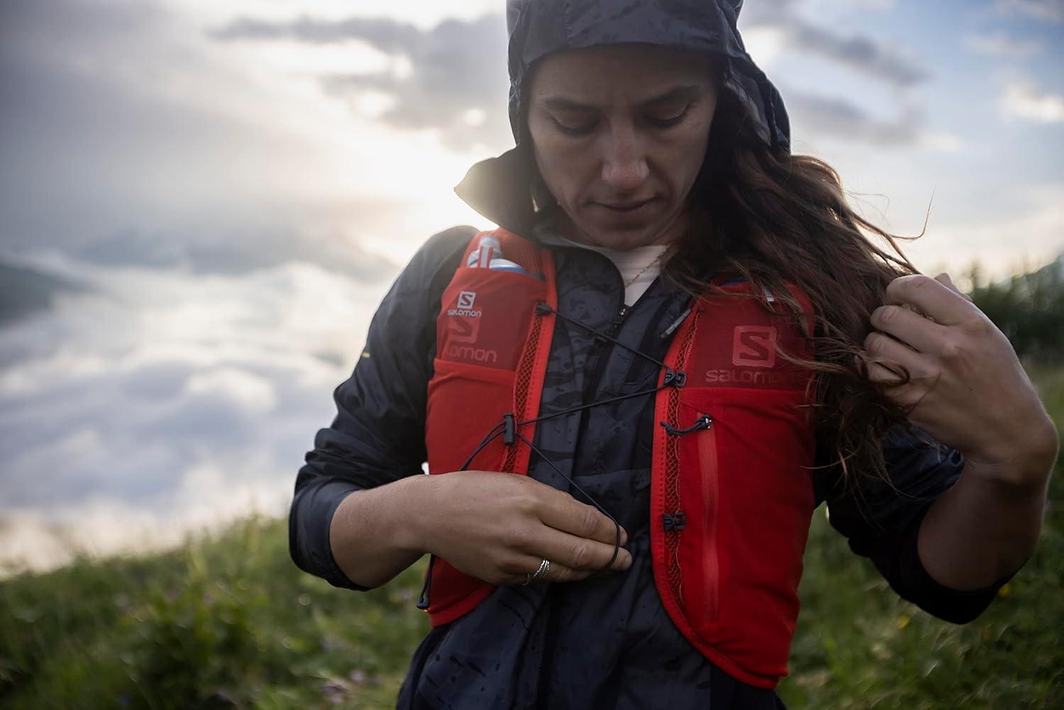 image:imageSalomon ADV HYDRA VEST 4 Running Hydration PackFiery Red