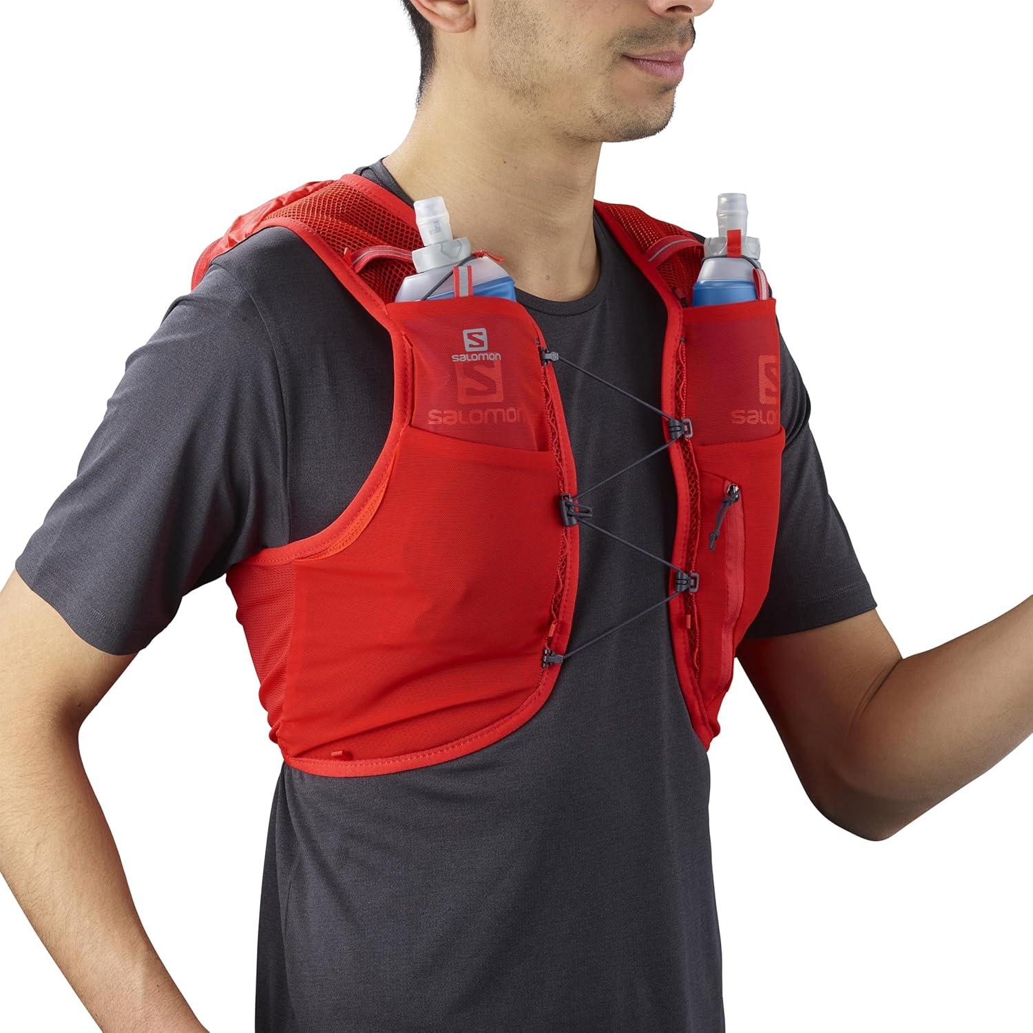 image:imageSalomon ADV HYDRA VEST 8 Running Hydration PackFiery Red
