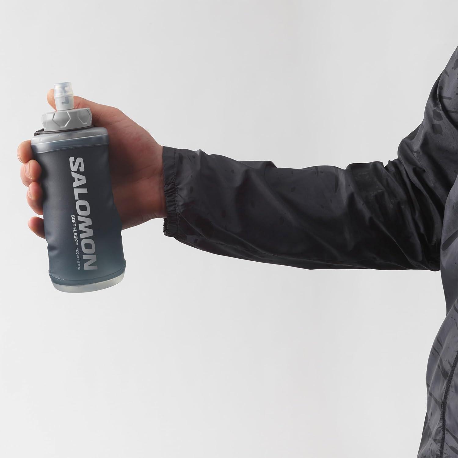 image:imageSalomon Active Handheld Running Water Bottle Collapsible Soft Flask with Twist Cap BPAFree Minimalist Hydration for Training amp Daily Runs169 Ounces