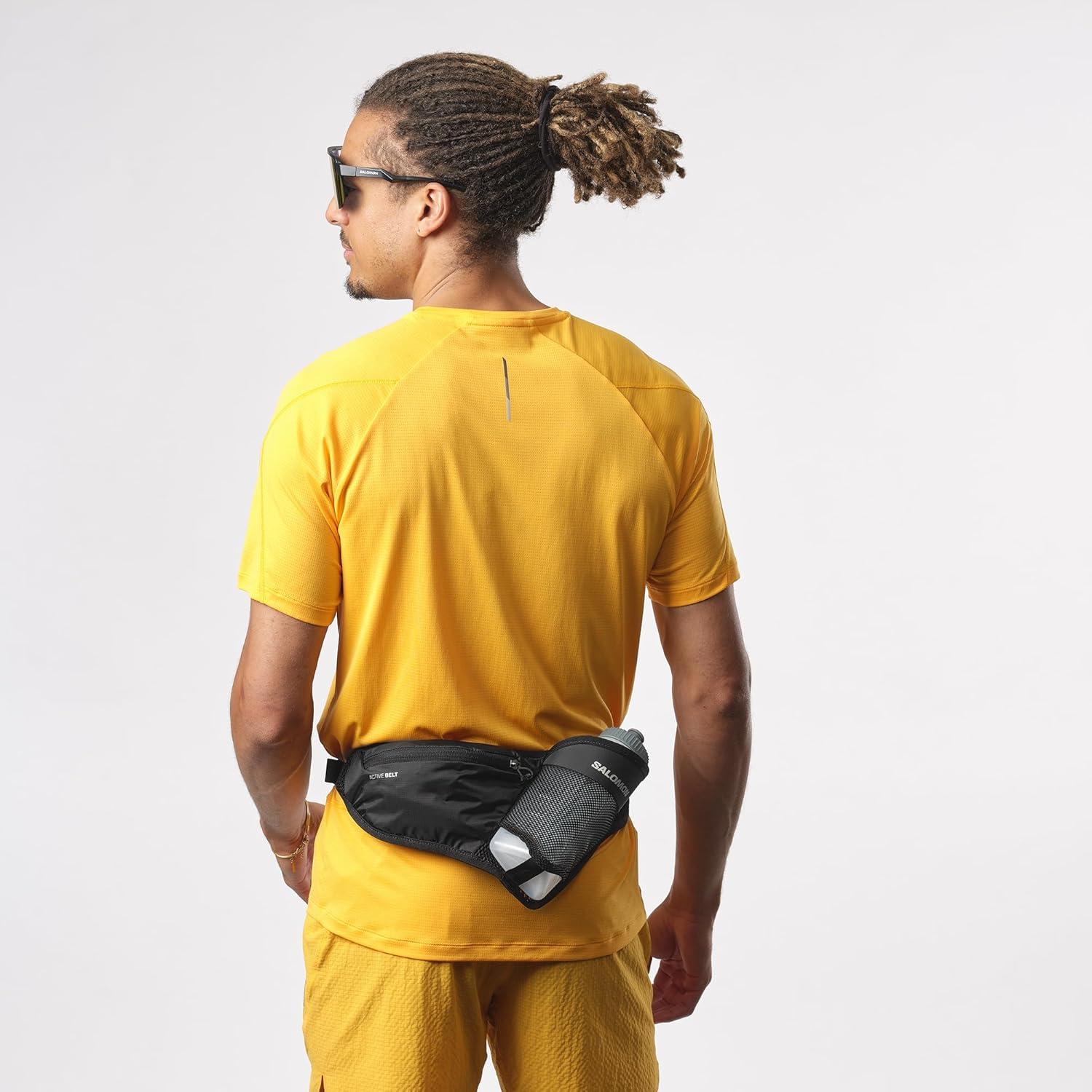 image:imageSalomon Unisex Active Bottle Belt Storage amp Hydration BeltBLACK