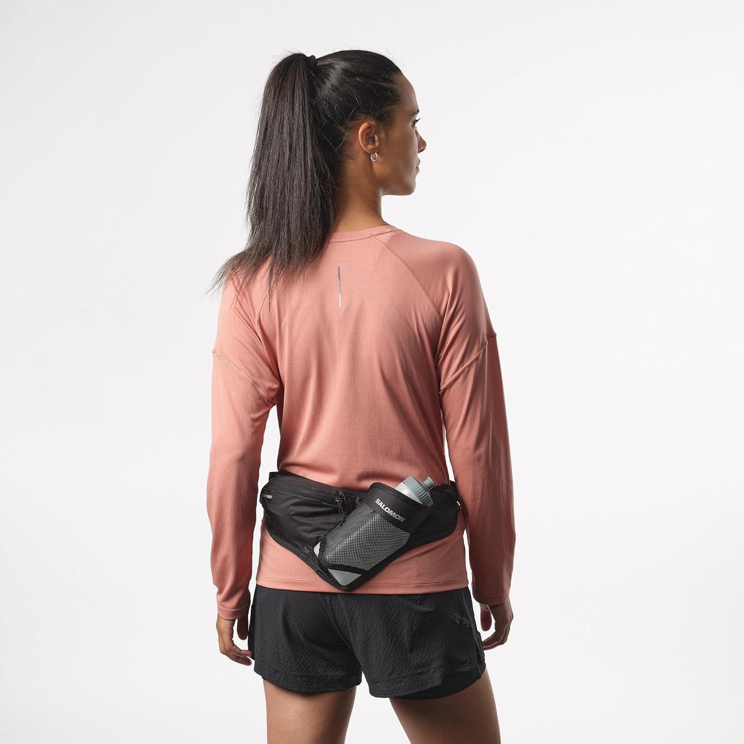 image:imageSalomon Unisex Active Bottle Belt Storage amp Hydration BeltBLACK