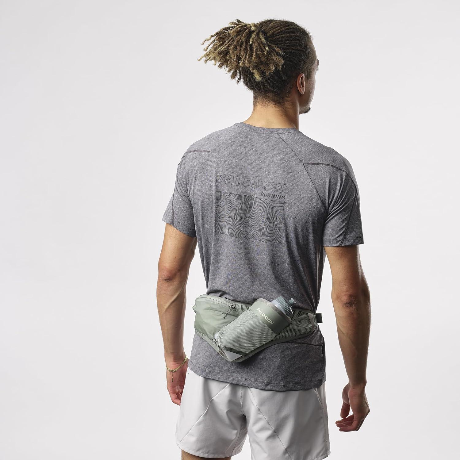 image:imageSalomon Unisex Active Bottle Belt Storage amp Hydration BeltLily Pad Laurel Wreath