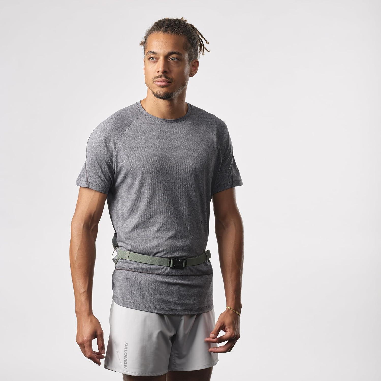 image:imageSalomon Unisex Active Bottle Belt Storage amp Hydration BeltLily Pad Laurel Wreath
