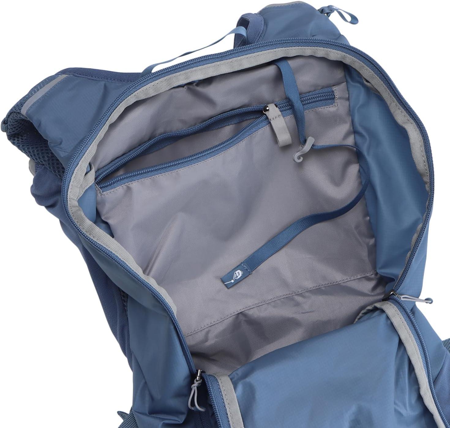 image:imageSalomon Unisex Agile 12 Set Hydration amp Storage Vest with 500ml Flasks IncludedCopen Blue DARK DENIM