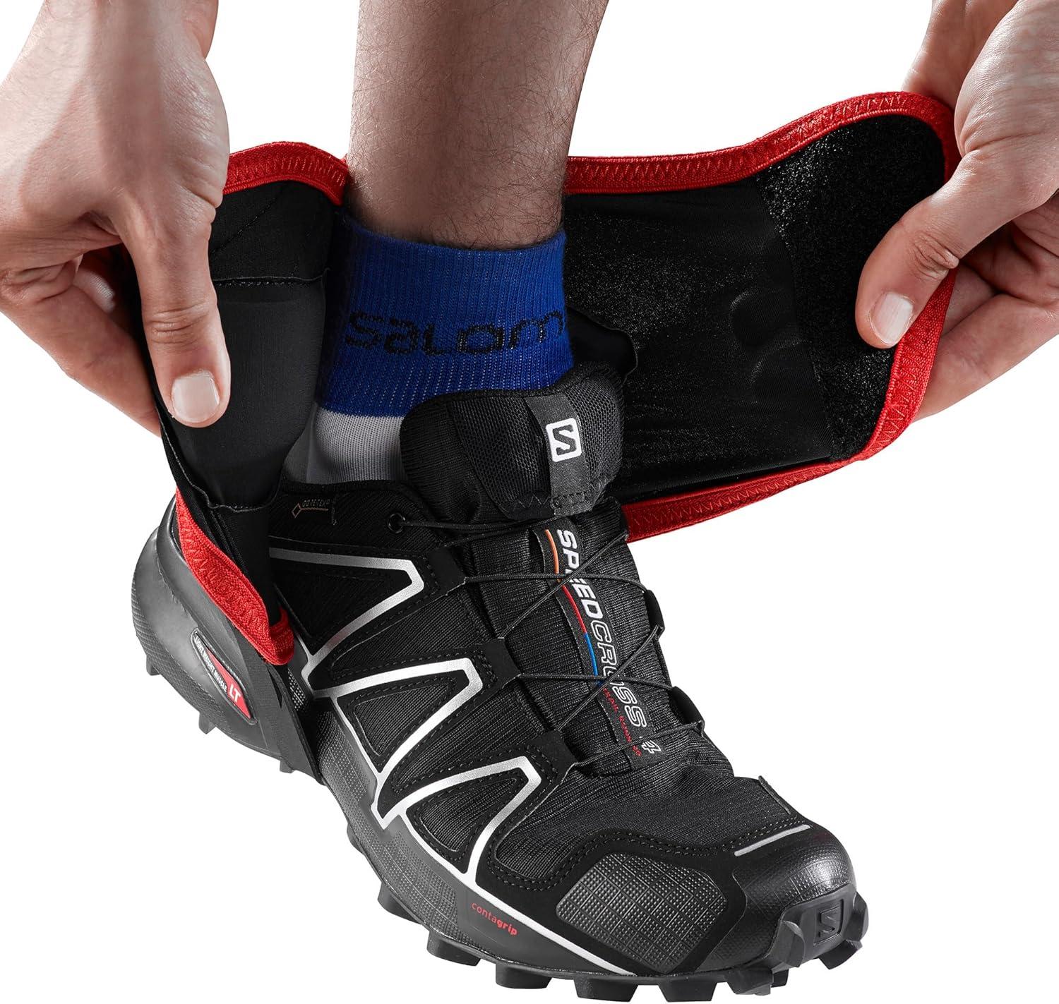 image:imageSalomon Unisex Trail Gaiters High Overshoe Gaiters for Trail Debris ProtectionBlack