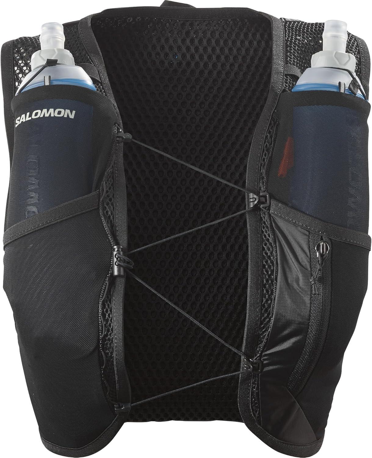 image:imageSalomon Womens Active Skin 4 Hydration amp Storage Vest with Dual 500ml Flasks Included for Hiking Running amp CyclingLarge
