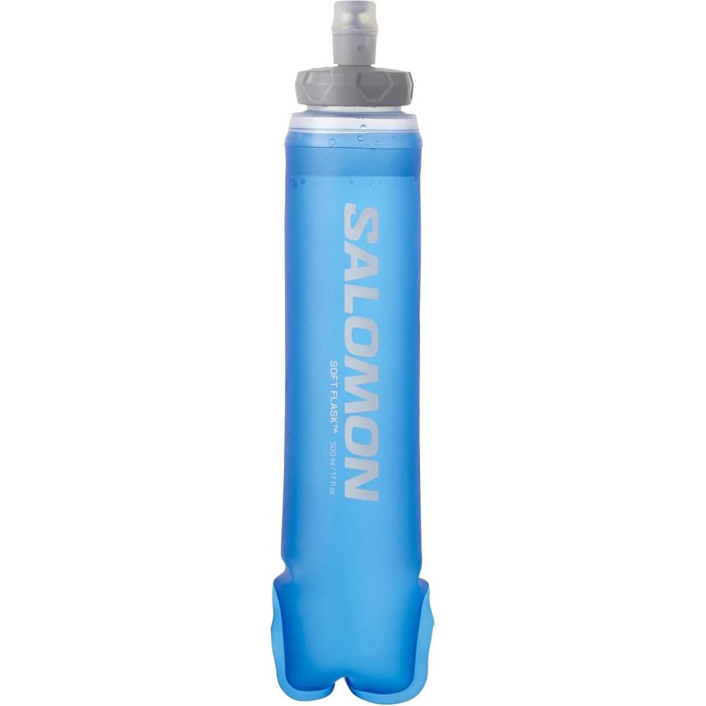 image:imageSalomon Soft Flask 500 ml 17 Ounce Hydration Accessory Clear Blue