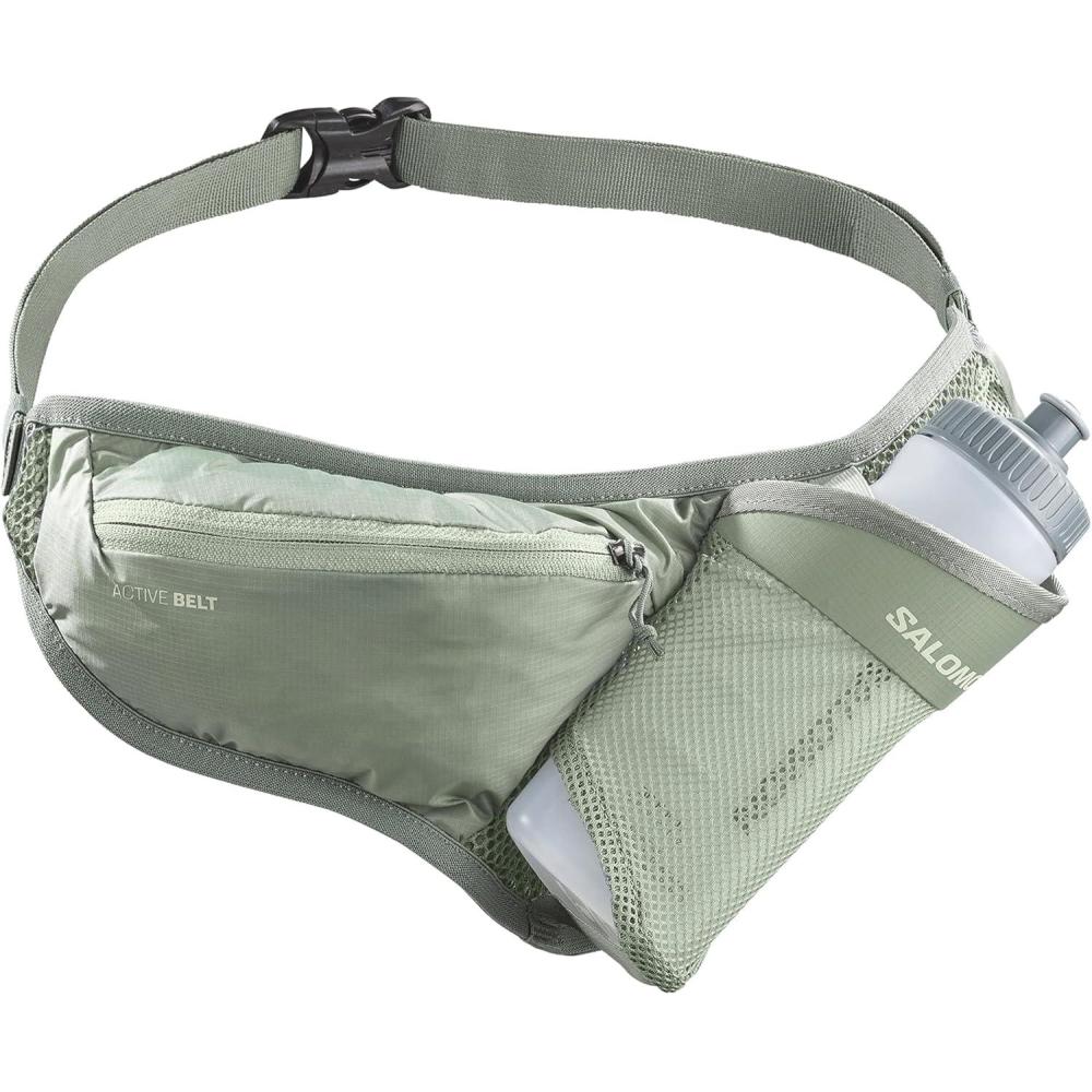 image:imageSalomon Unisex Active Bottle Belt Storage amp Hydration BeltLily Pad Laurel Wreath