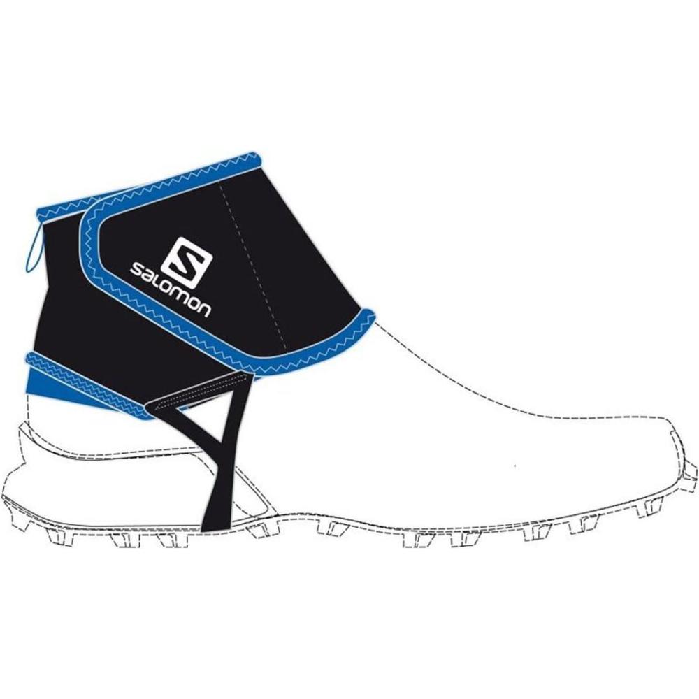 image:imageSalomon Unisex Trail Gaiters High Overshoe Gaiters for Trail Debris ProtectionUnion Blue