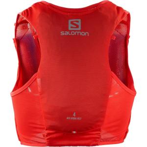 Salomon ADV HYDRA VEST 4 Running Hydration Pack(Fiery Red)