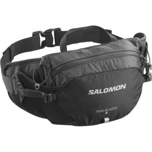 Salomon Trailblazer Belt, 4L Lightweight Hiking Waist Pack for Men & Women, Hip Belt Storage for Trekking, Biking & Walking Outdoors – BLACK/ALLOY – NS(BLACK / ALLOY)