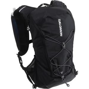 Salomon Unisex Agile 12 Set, Hydration & Storage Vest with 500ml Flasks Included(Black)