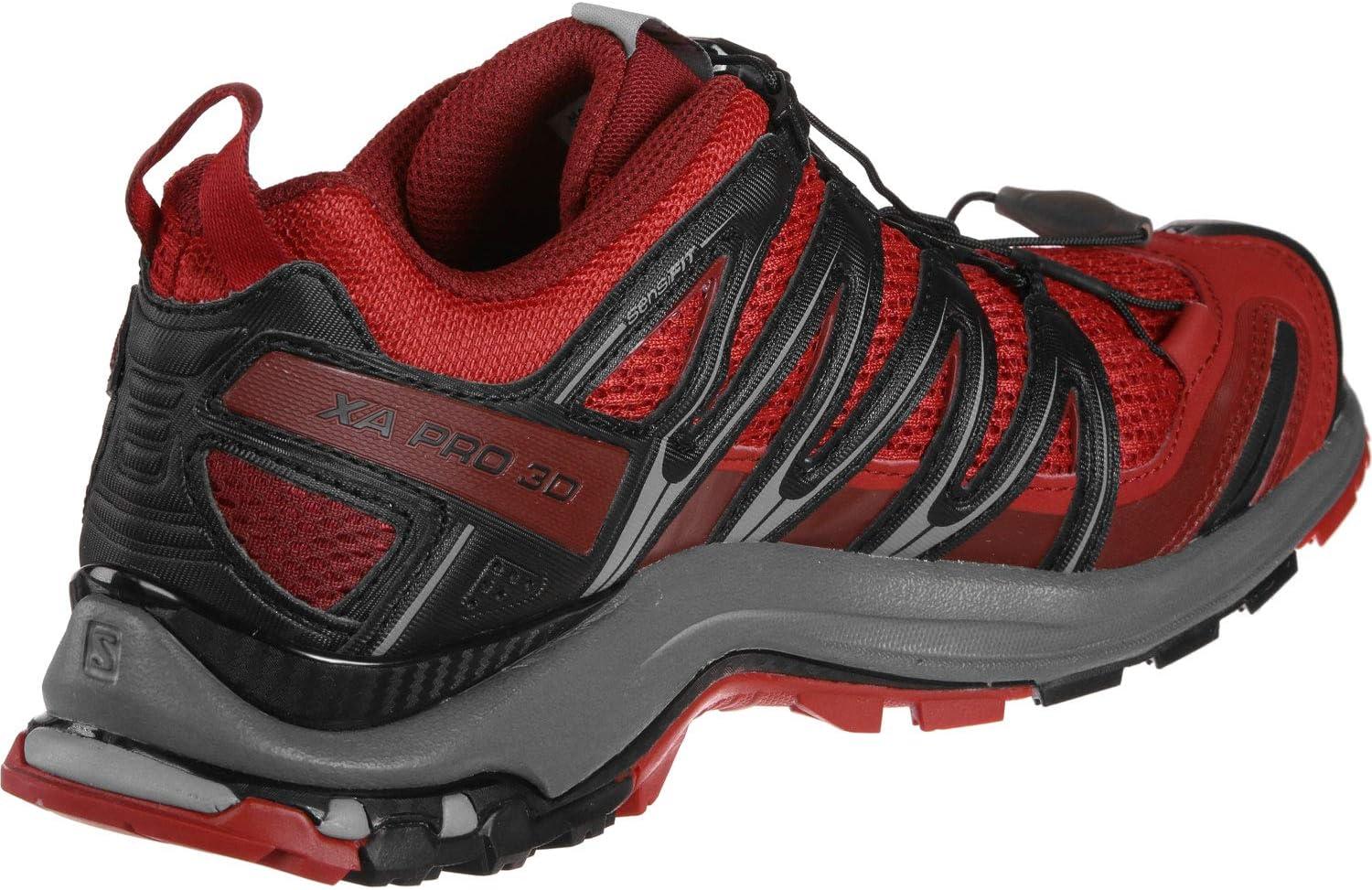 image:imageSalomon Mens XA PRO 3D Trail Running Shoes for MenBarbados Cherry Stormy Weather Blac