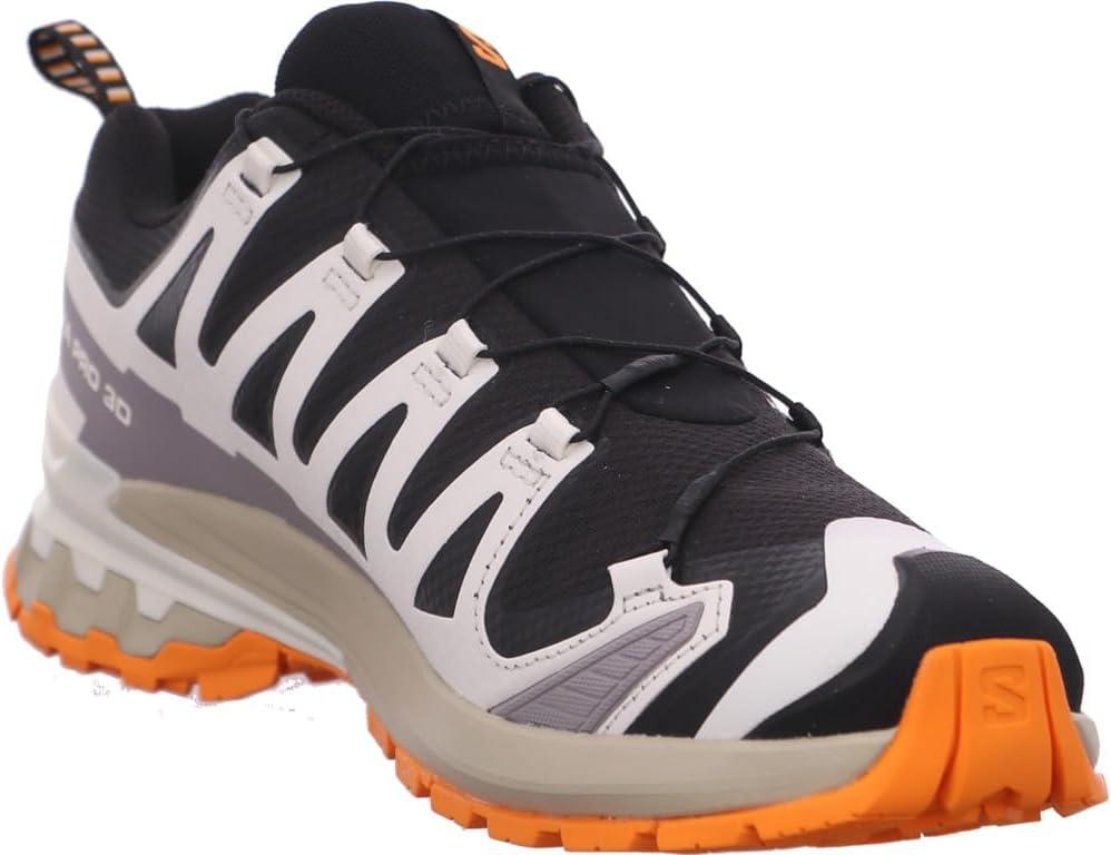 image:imageSalomon Mens XA PRO 3D Trail Running Shoes for MenBlackVanilla IceTurmeric
