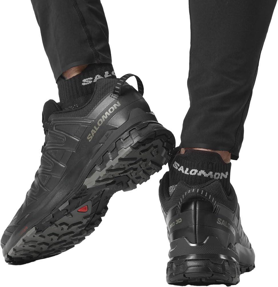 image:imageSalomon Mens XA PRO 3D Trail Running Shoes for MenDark EarthDesert TanBlack
