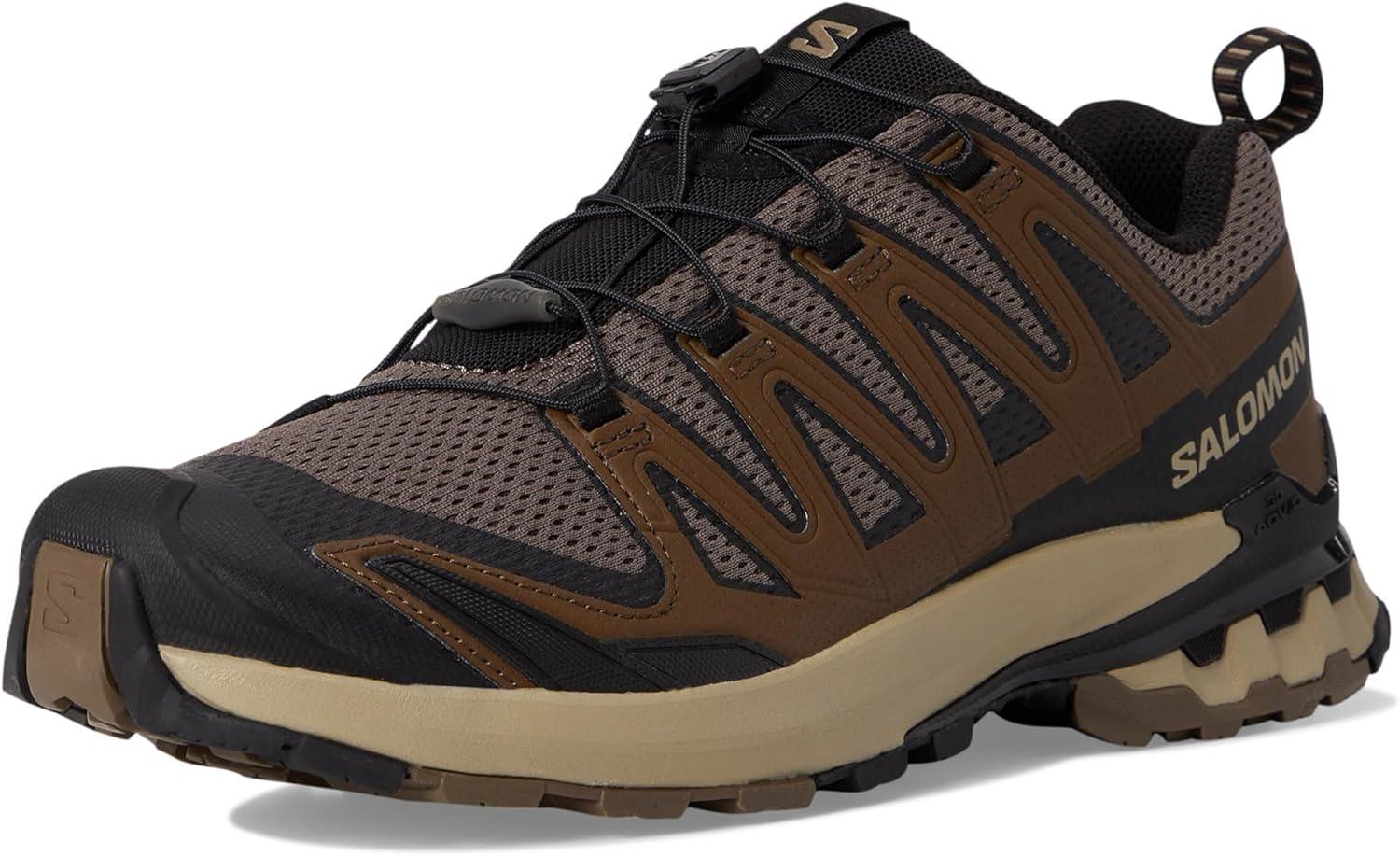 image:imageSalomon Mens XA PRO 3D Trail Running Shoes for MenFalconDesert TanBlack