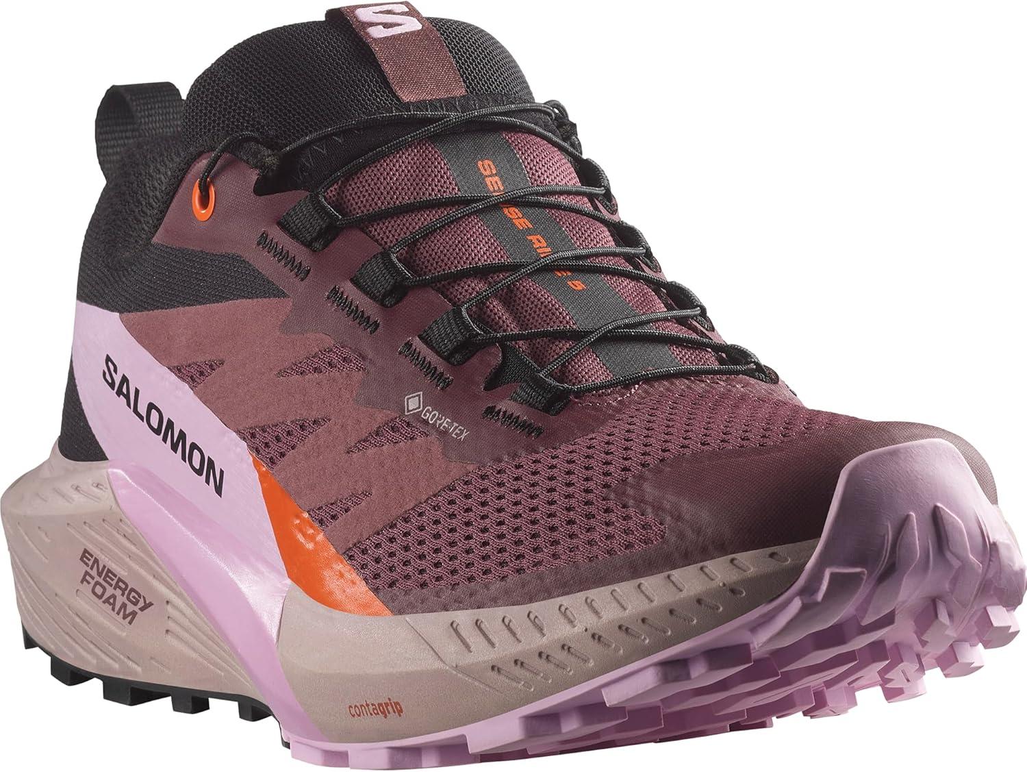 image:imageSalomon Womens Sense Ride 5Catawba GrapeOrchid BouquetCherry Tomato