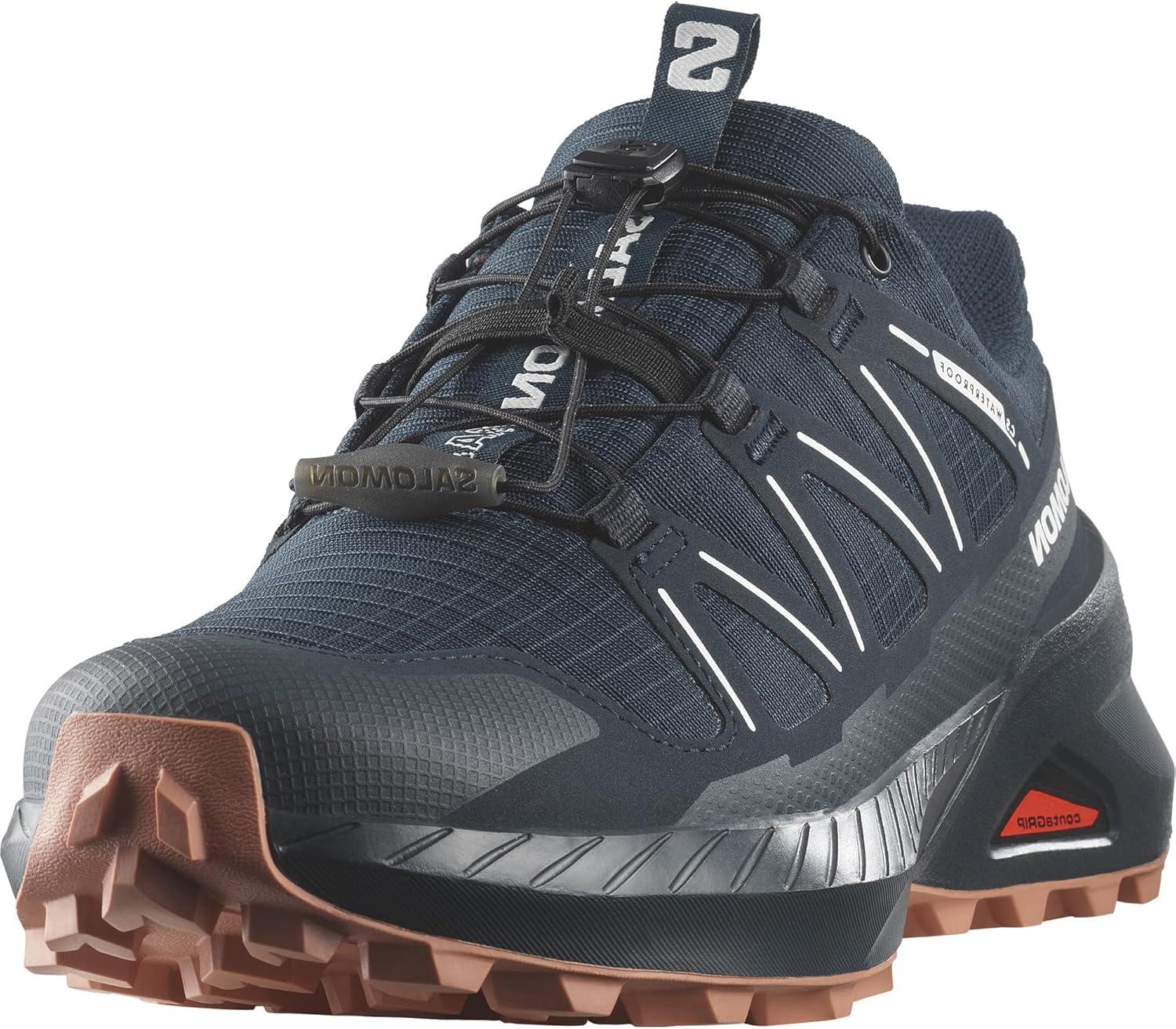 image:imageSalomon Womens Speedcross Peak ClimaSalomon Waterproof Trail Running ShoesCarbonCarbonCork