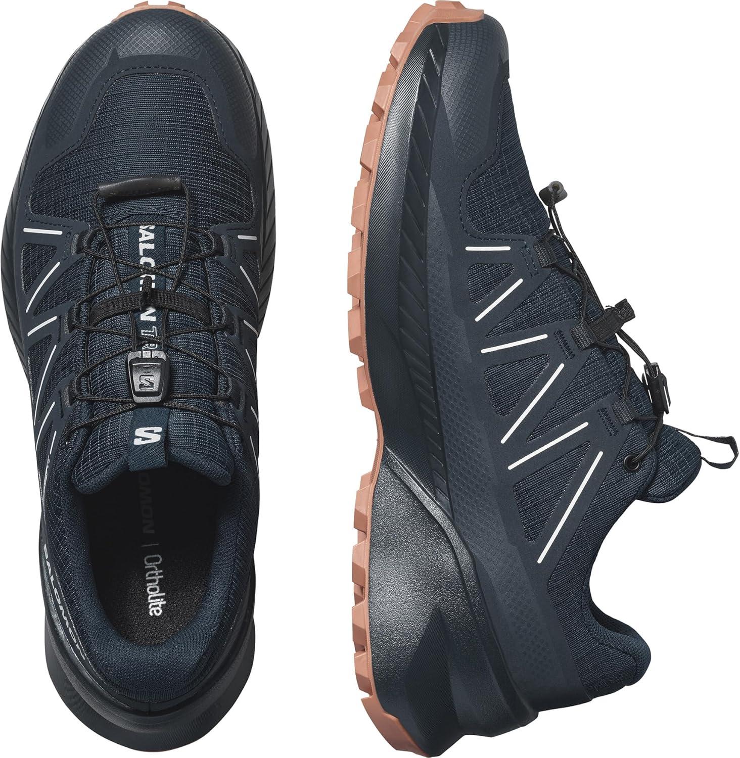 image:imageSalomon Womens Speedcross Peak ClimaSalomon Waterproof Trail Running ShoesCarbonCarbonCork
