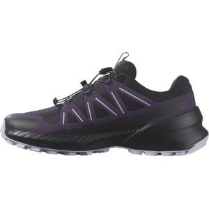 Salomon Women’s Speedcross Peak ClimaSalomon Waterproof Trail Running Shoes(Black/Nightshade/Orchid Petal)