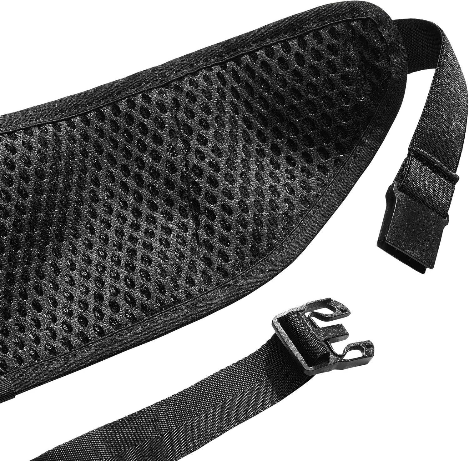 image:imageSalomon Pulse Sling Belt Minimalist Adjustable Running Belt with 35L Expandable Storage for Phone Flask amp Nutrition BLACK NS