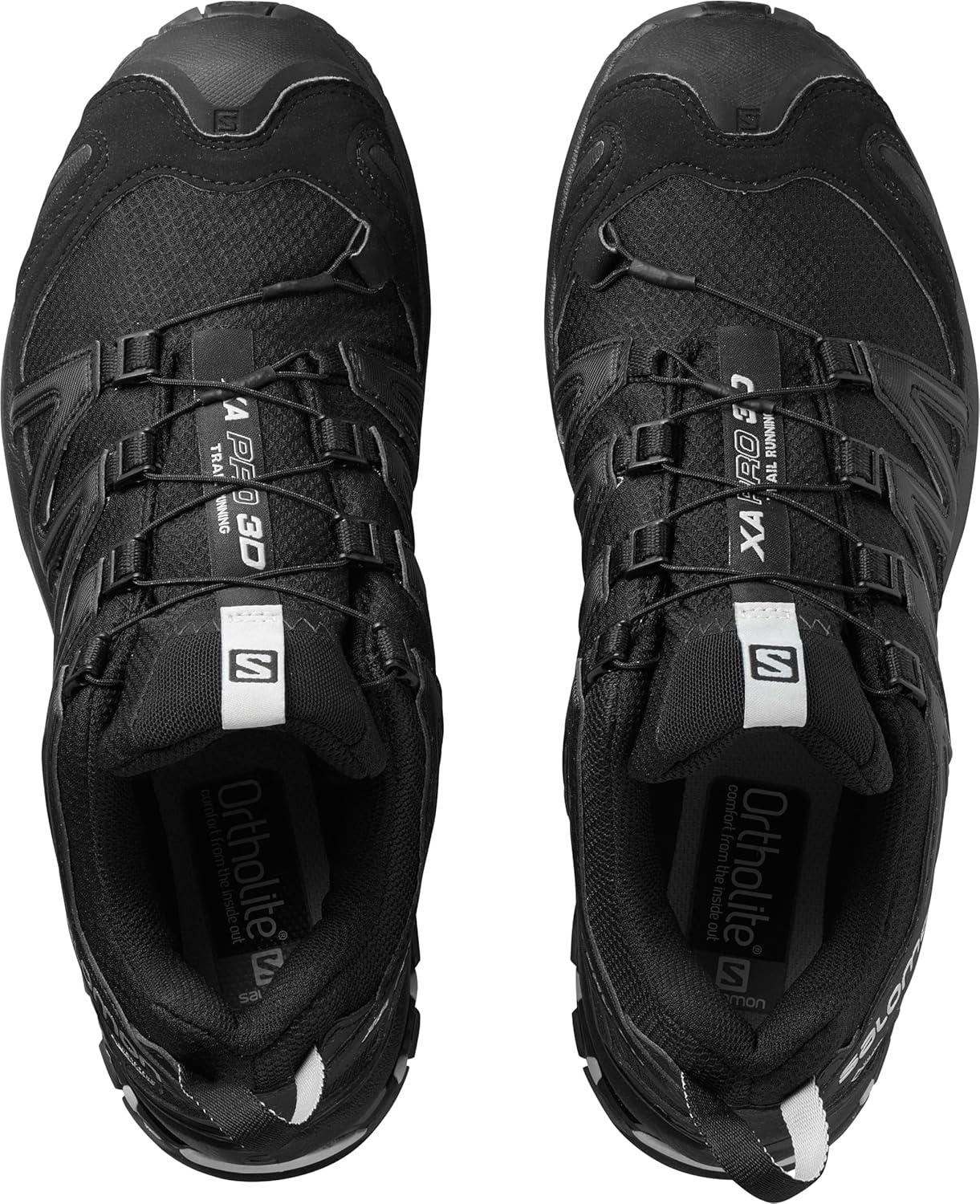 image:imageSalomon Womens XA PRO 3D GoreTex Waterproof Trail Running ShoesBlackBlackMineral Grey