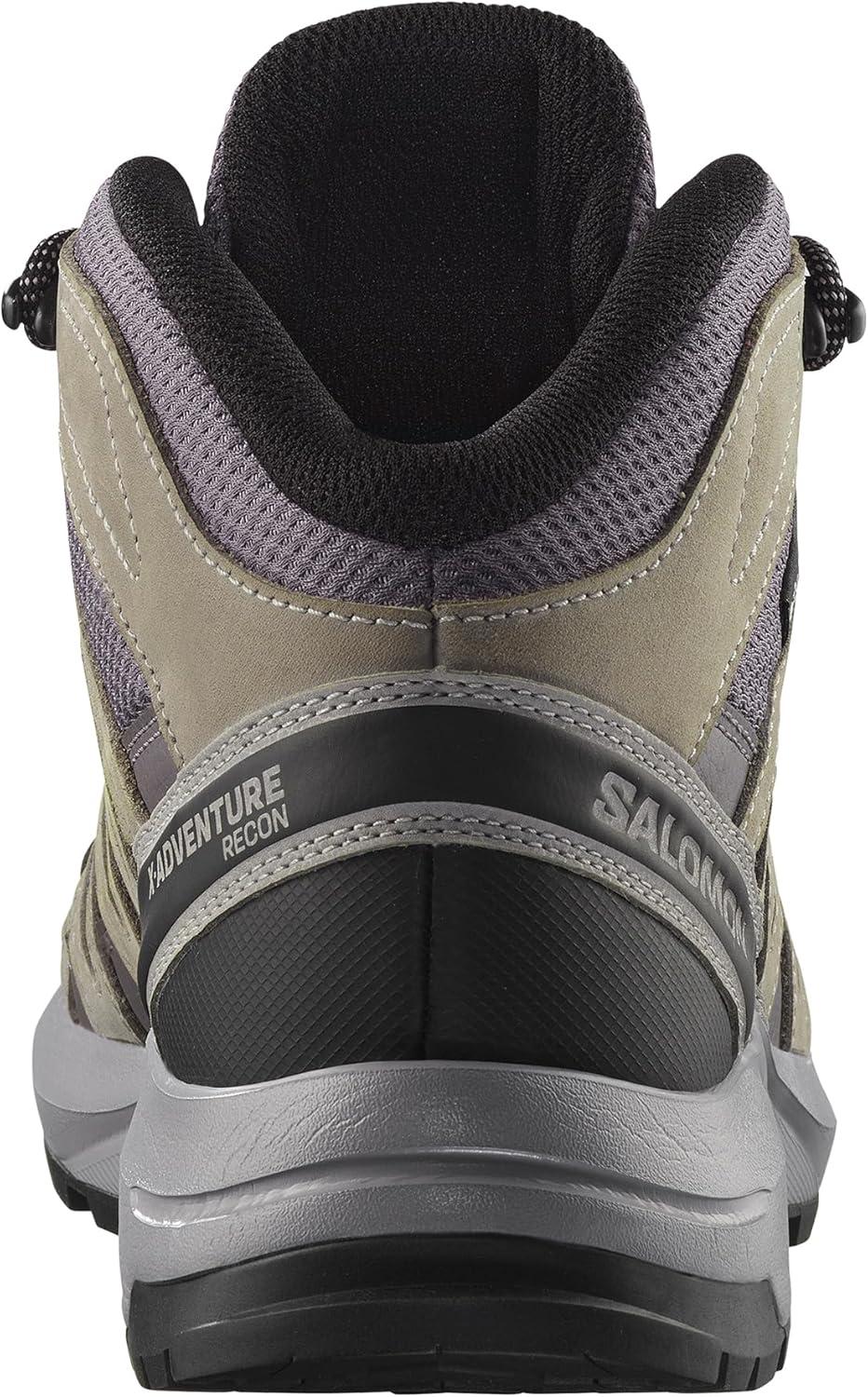 image:imageSalomon Womens XAdventure Recon Mid GoreTex Hiking Shoe Waterproof Stability for Rugged Hiking Trails amp AllWeather TrekkingExcaliburGullNirvana