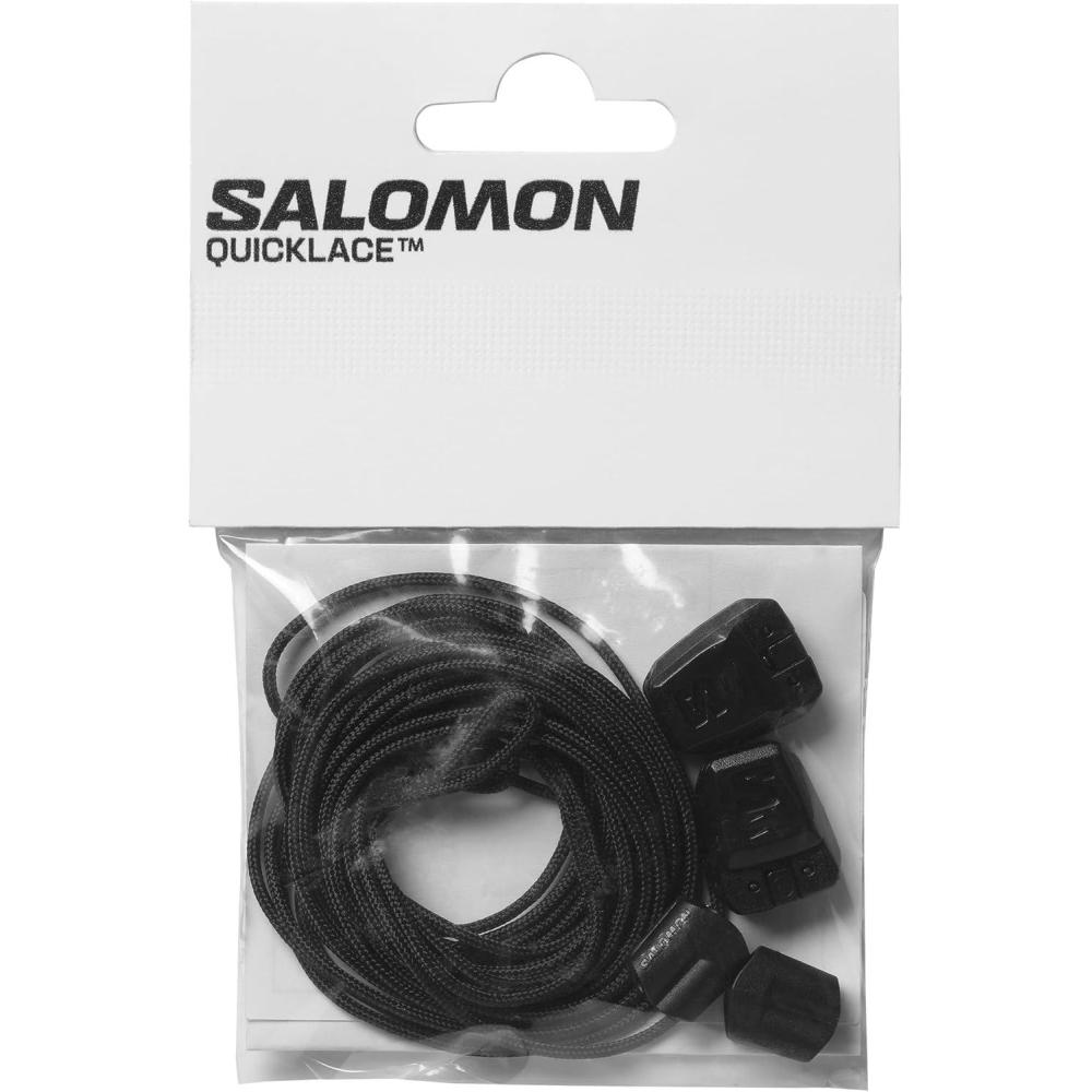image:imageSalomon Quicklace Kit Footwear Lace Replacement AccessoryBlack