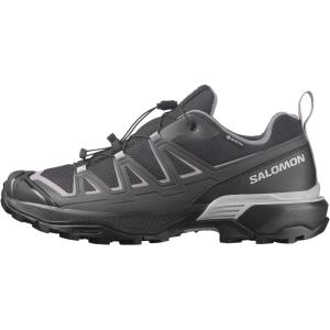 Salomon Men’s X Ultra Flare Gore-Tex Hiking Shoe, Lightweight Waterproof Comfort for Mixed Terrain & Day Hikes(Black/Asphalt/Alloy)