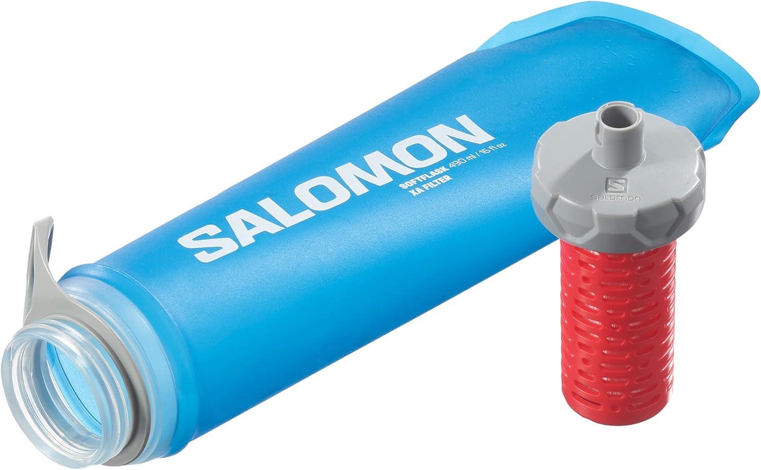 image:imageSalomon SOFT FLASK XA FILTER Running Hydration Accessories 490ml Clear Blue NS
