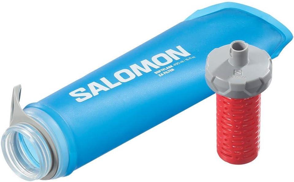 image:imageSalomon SOFT FLASK XA FILTER Running Hydration Accessories 490ml Clear Blue NS