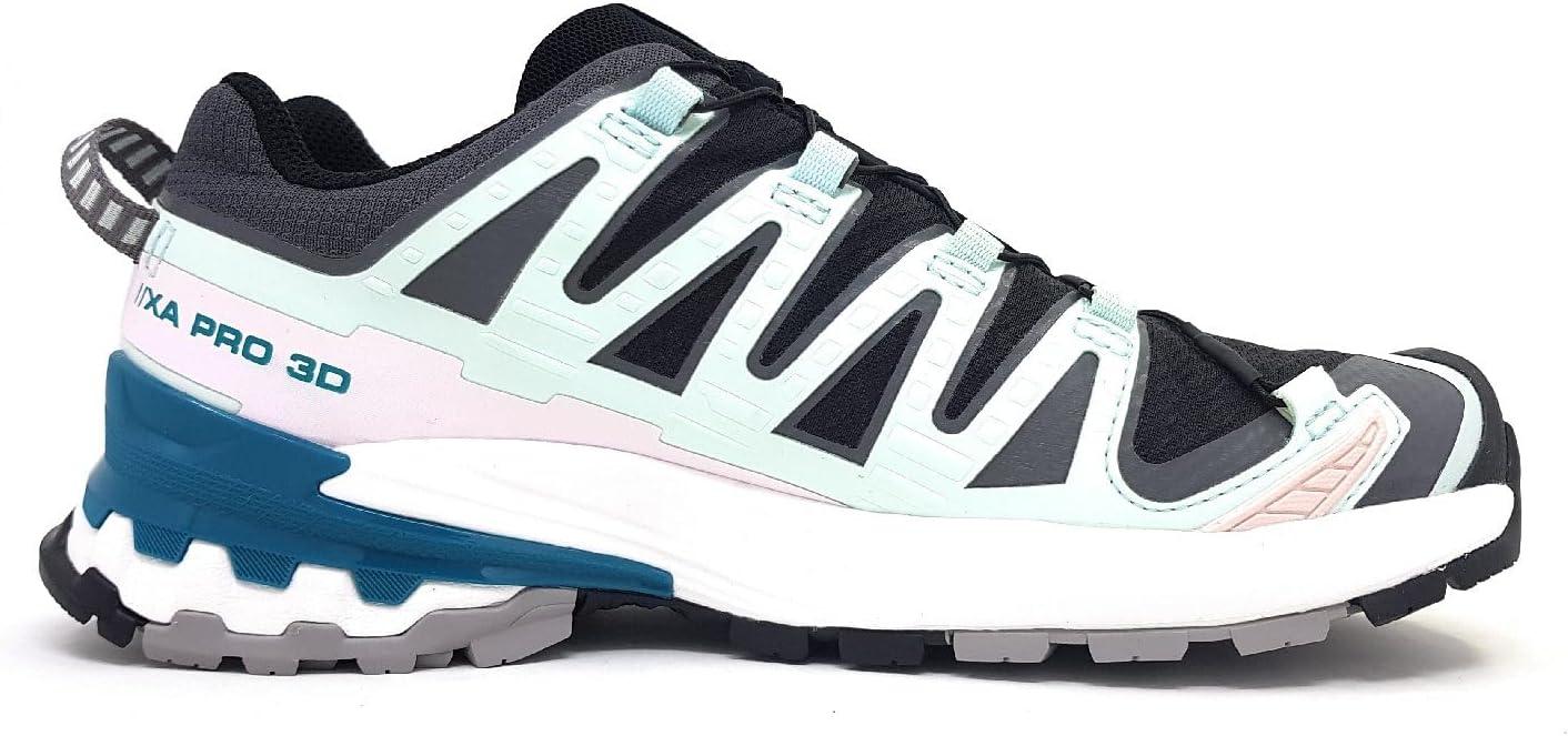 image:imageSalomon Womens XA Pro 3D Ultra GTX W Trail Running ShoeBlackBleached AquaHarbor Blue