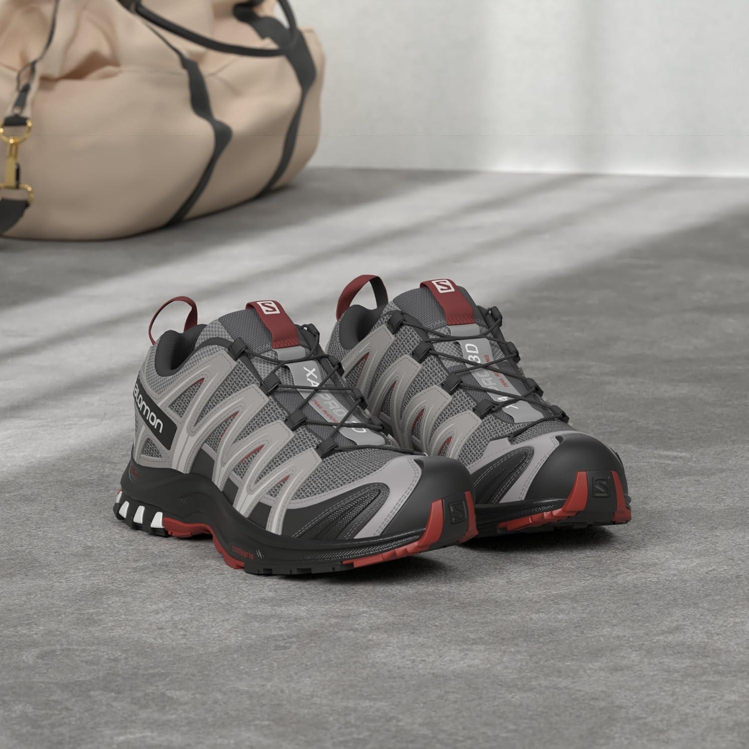 image:imageSalomon Womens XA Pro 3D Ultra GTX W Trail Running ShoeMonumentEbonyRed Dahlia