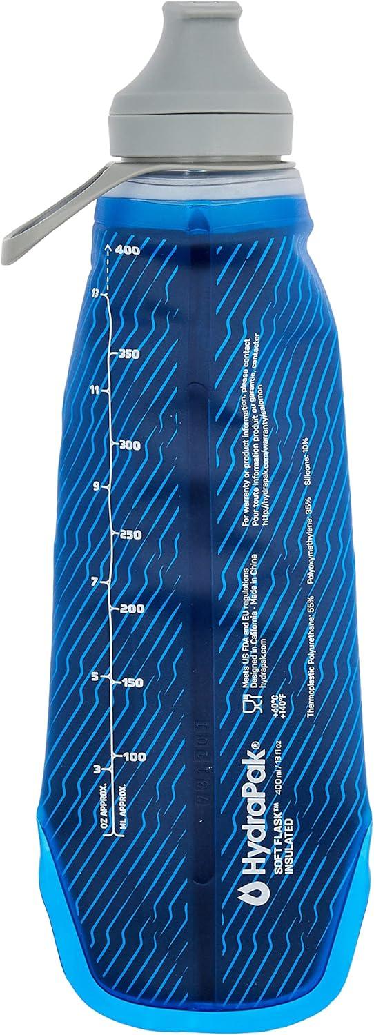 image:imageSalomon SOFT FLASK Running Hydration Accessories 400ml13oz INSULATED 42 Clear Blue NS